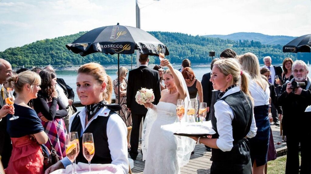 Hochzeit am See (Edersee)